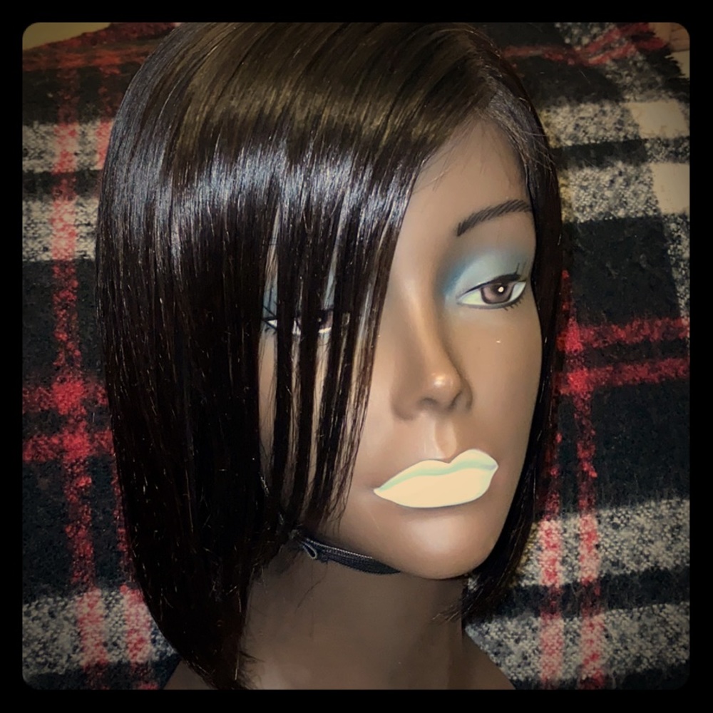 10” virgin Brazilian hair